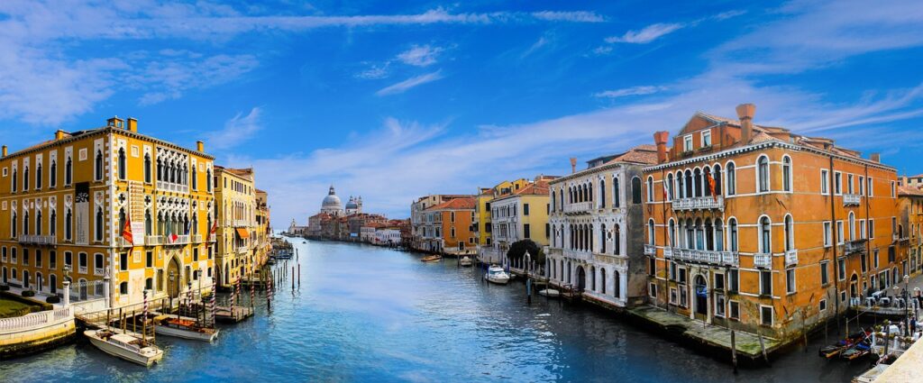 venice, architecture, buildings, channel, water, nature, city, old town, boats, italy, houses